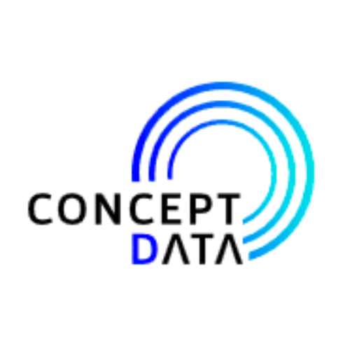 concept data logotyp strona